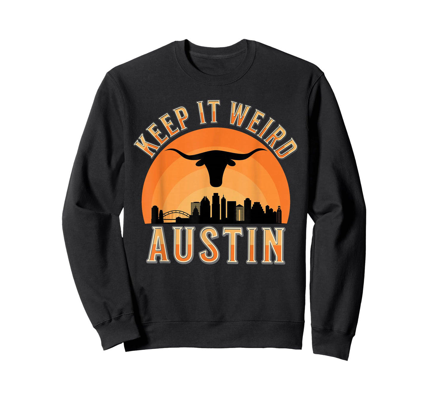 Keep It Weird Austin Vintage Austin,Texas T-Shirt