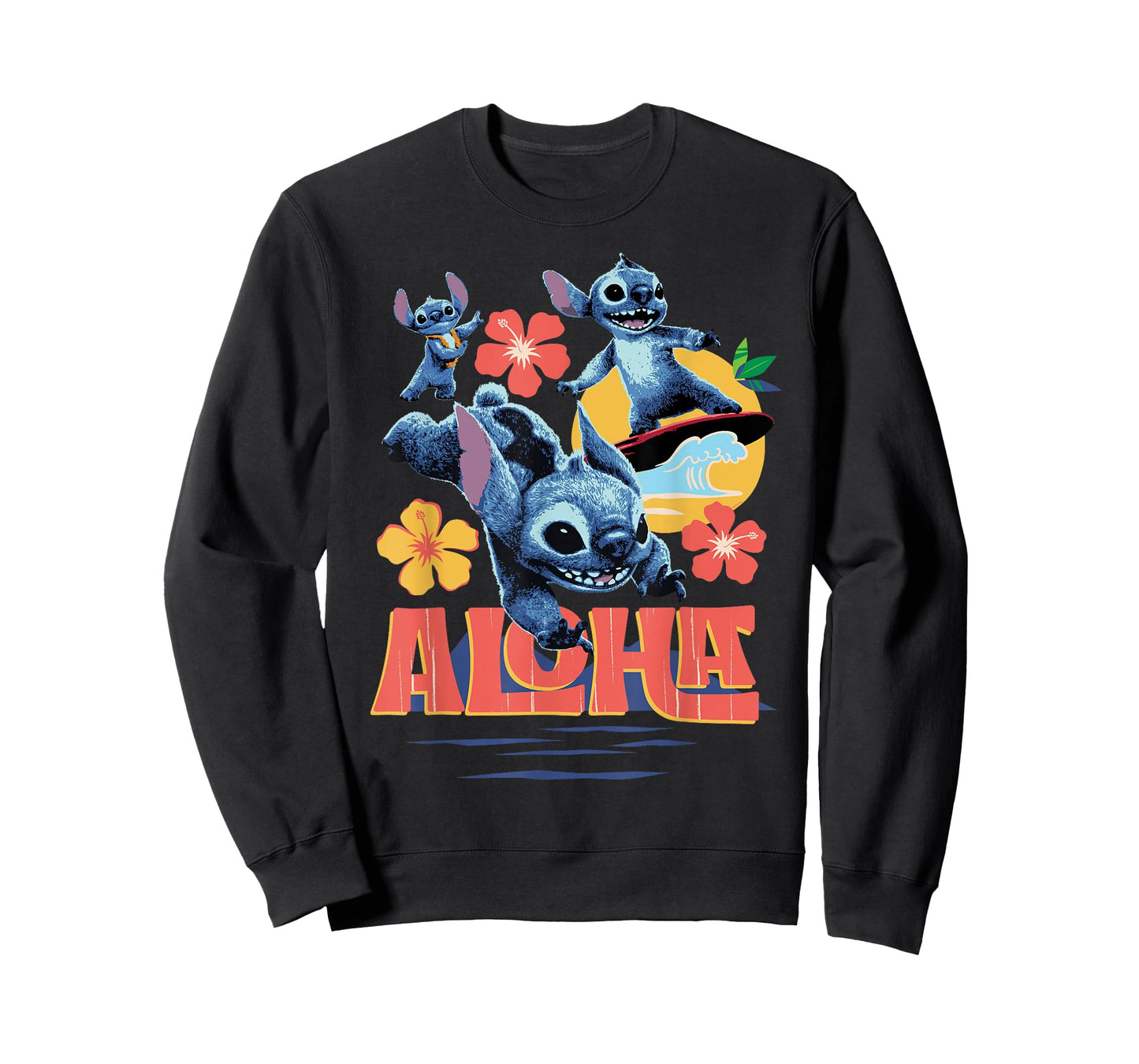 Disney Lilo & Stitch Live-Action Movie Tropical Aloha Stitch T-Shirt