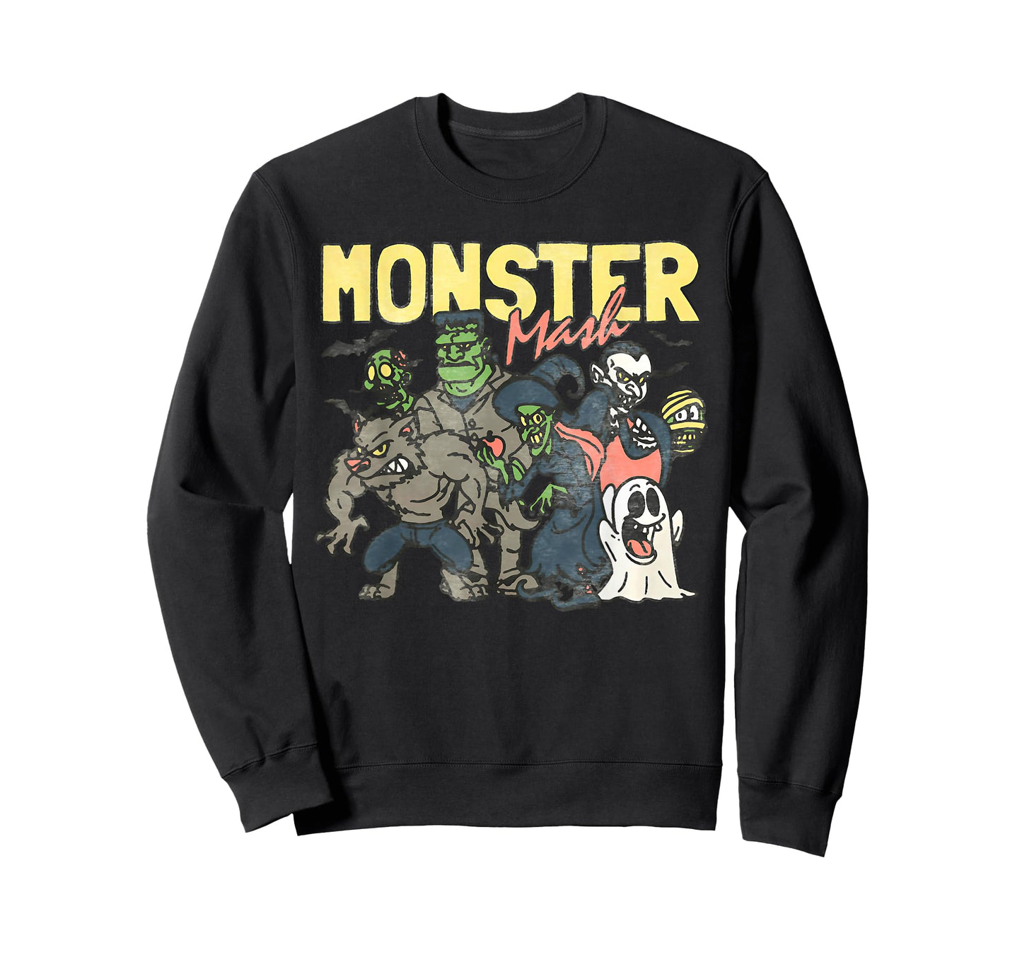Monster Mash Happy Halloween Spooky Season Trick Or Treat T-Shirt