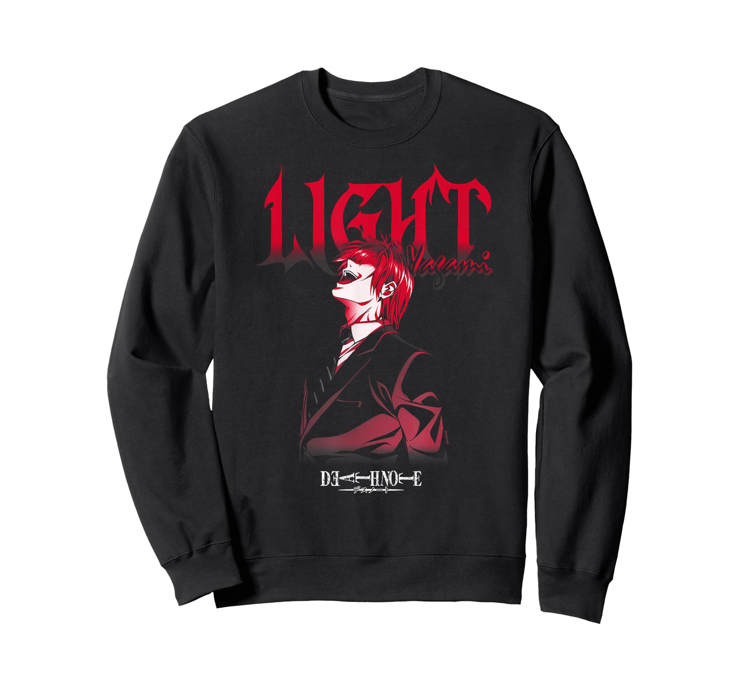 Death Note Light Yagami Laughing Anime T-Shirt