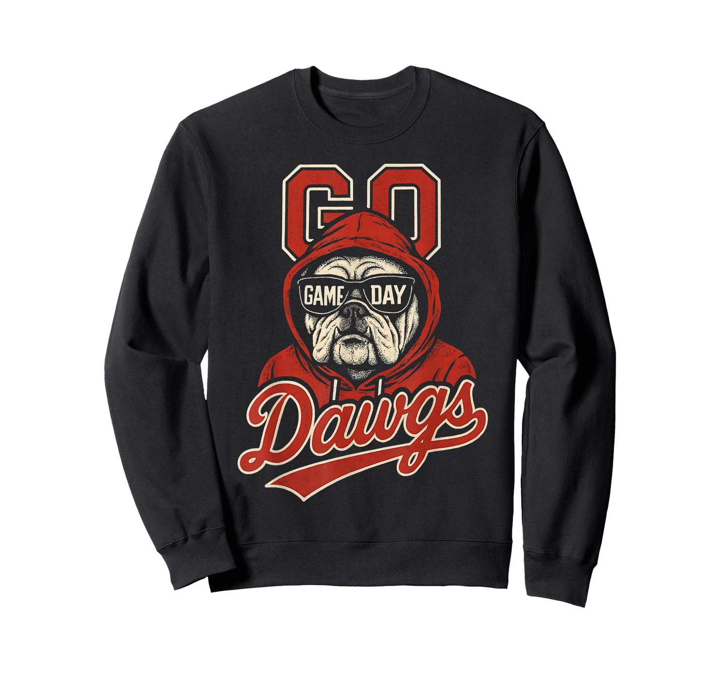Bulldogs Graphic Go Dawg Men Women Kid Boy Girl T-Shirt