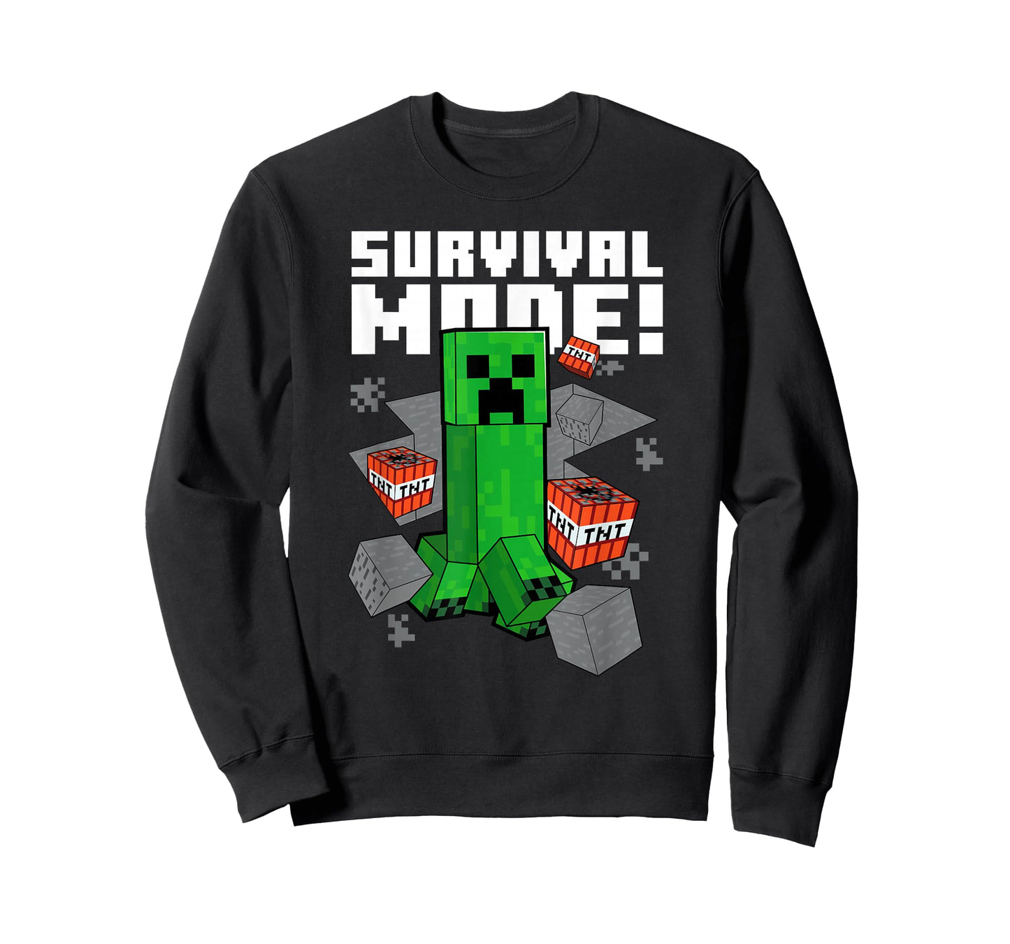 Minecraft Survival Mode Creeper Explosion T-Shirt