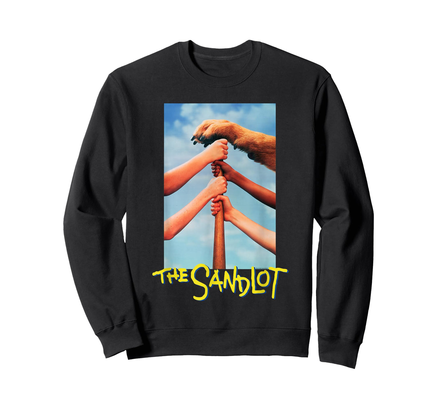 The Sandlot Baseball Bat Official 1993 Movie Poster Art T-Shirt