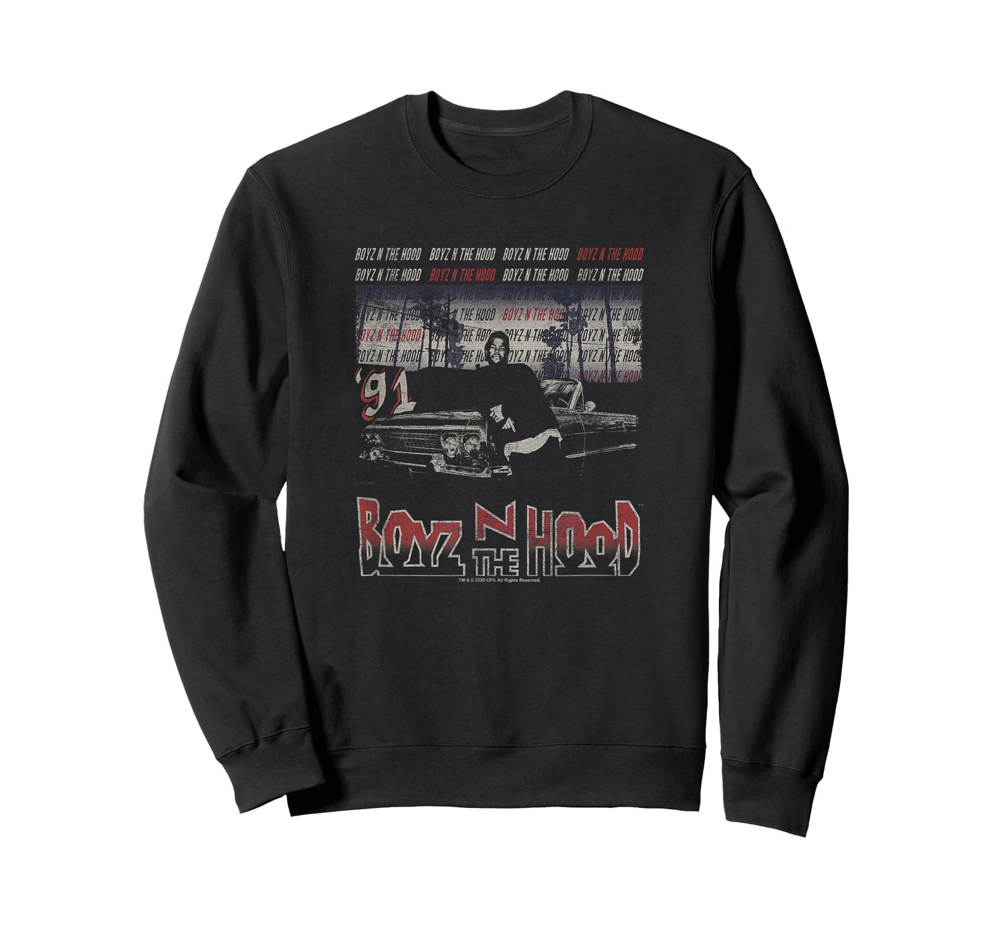 Boyz N The Hood Ice Cube and Car '91 Photo T-Shirt