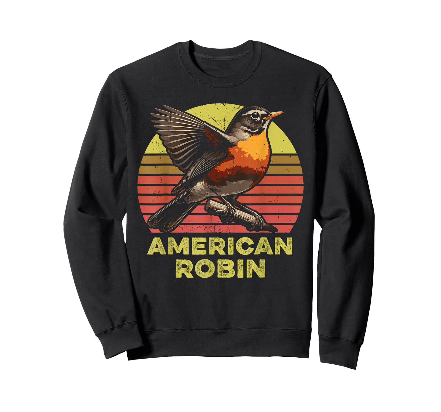 American Robin Retro T-Shirt