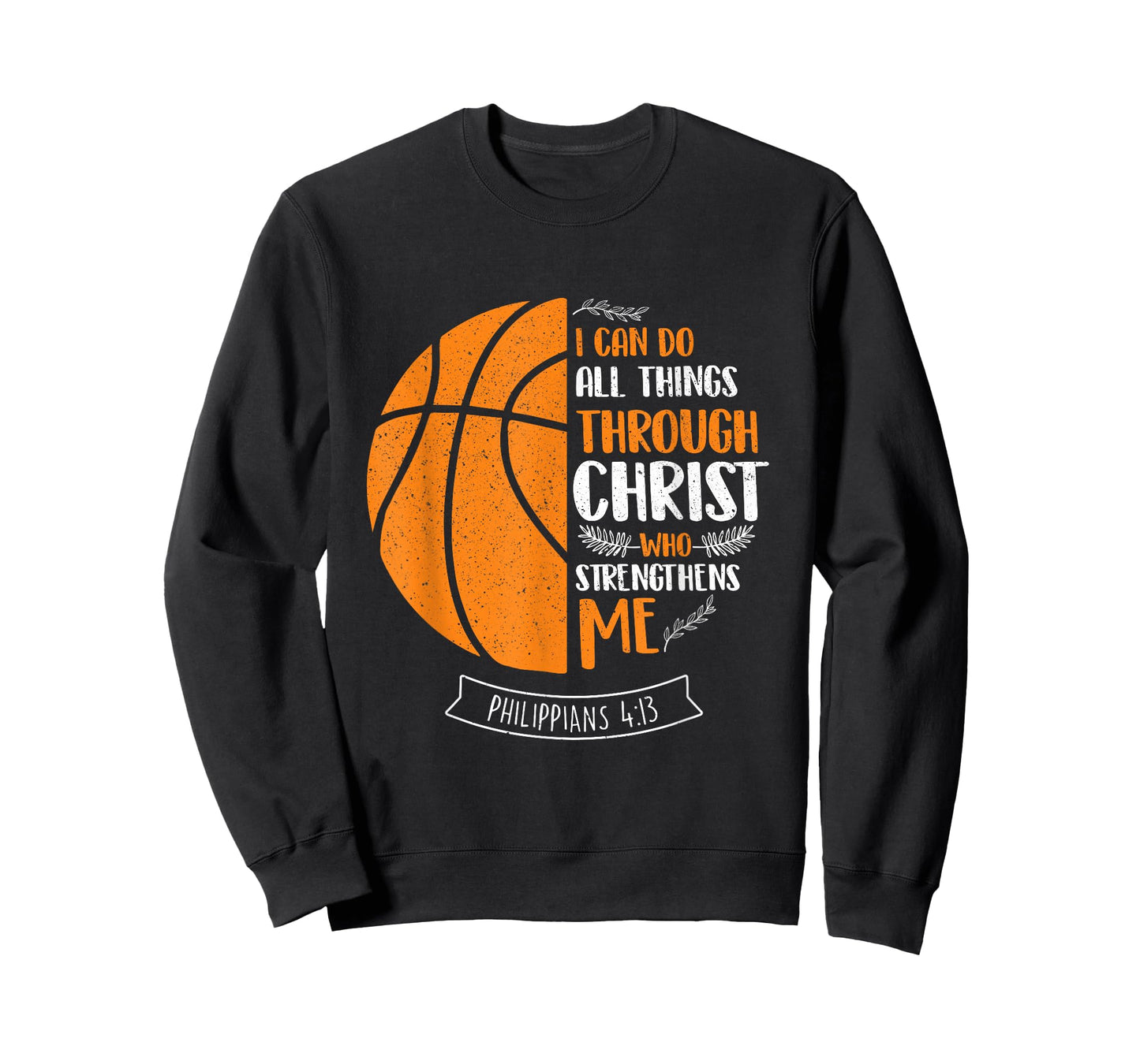 I Can Do All Things Through Christ - Basketball Player Ball T-Shirt