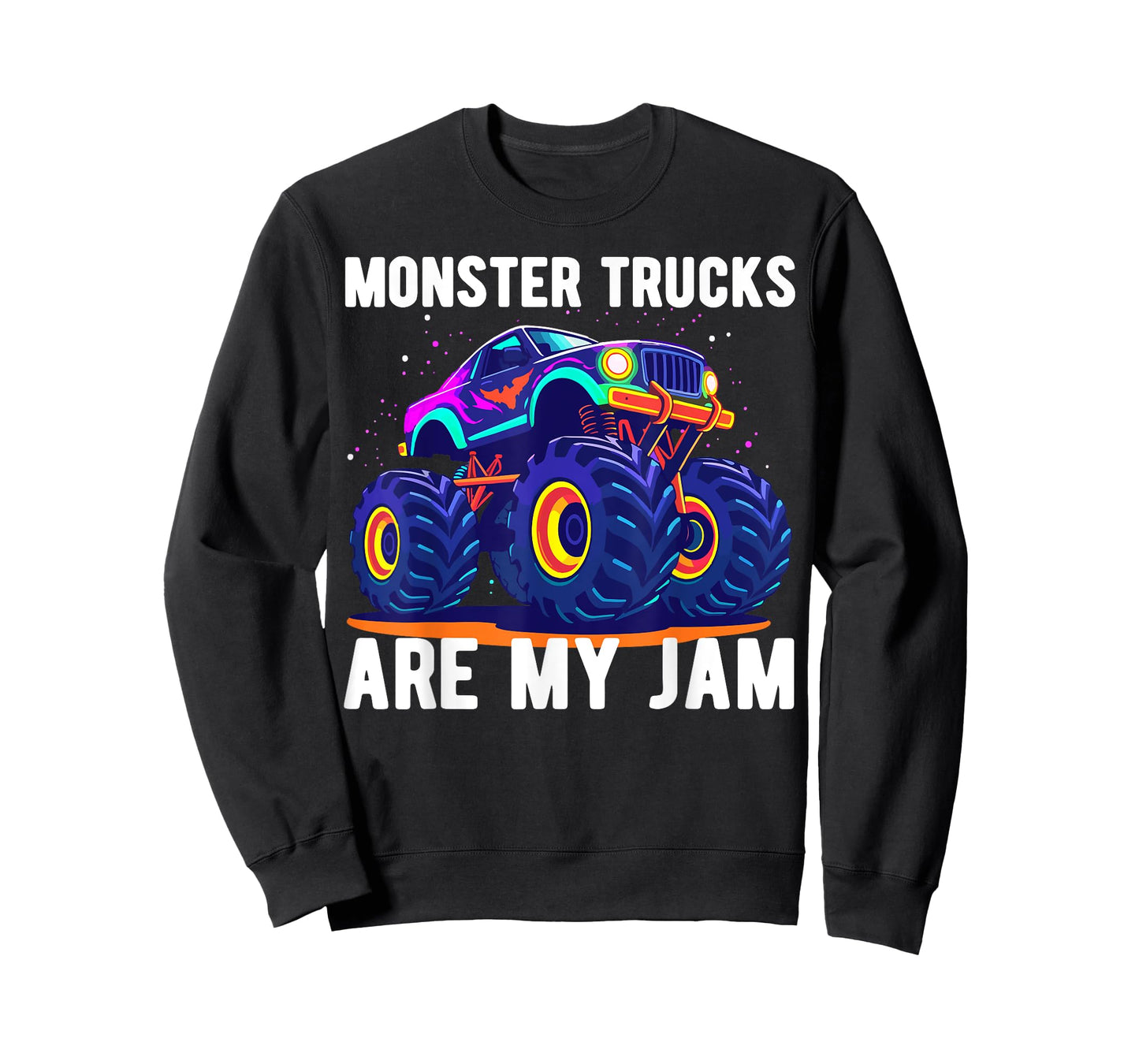 Monster Trucks Are My Jam Monster Truck T-Shirt