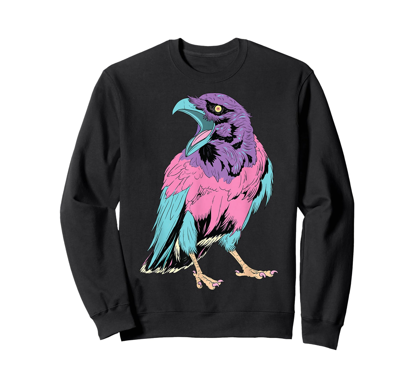 Pastel Goth Crow Shirt Kawaii Creepy Cute Raven Witchy T-Shirt