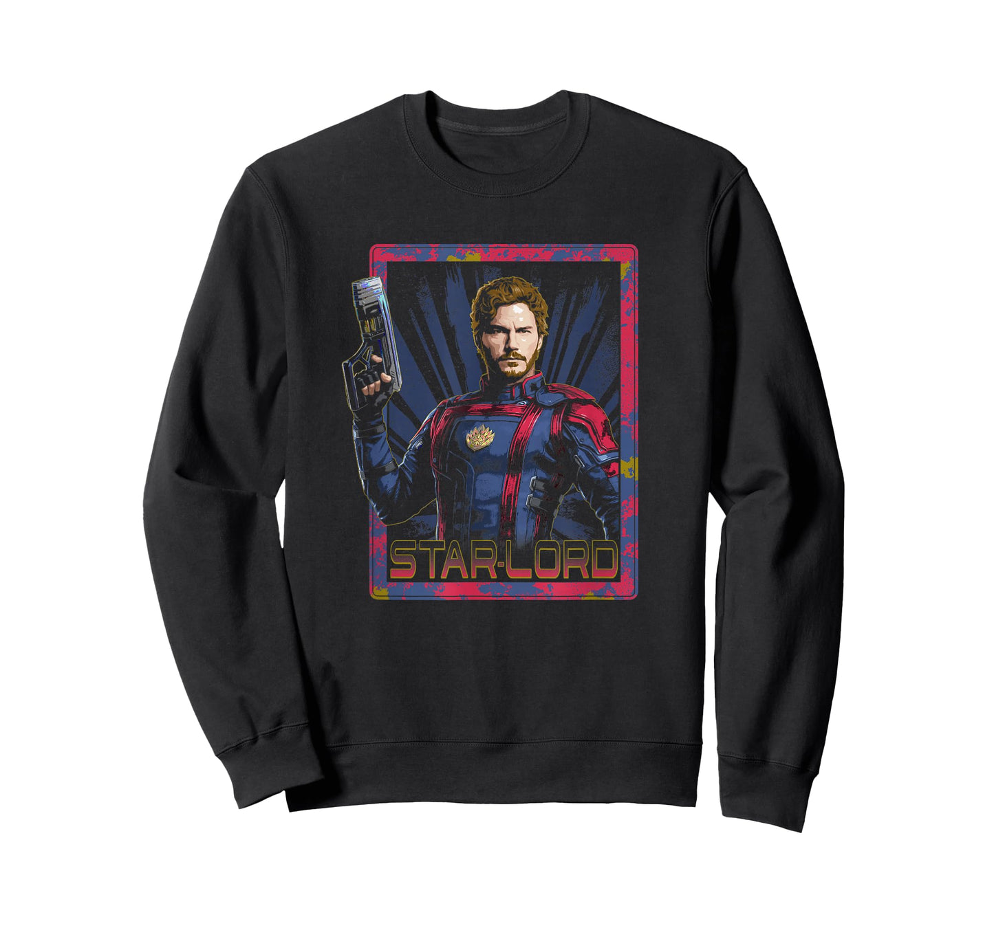 Marvel Guardians of the Galaxy Vol. 3 Star-Lord Retro Card T-Shirt