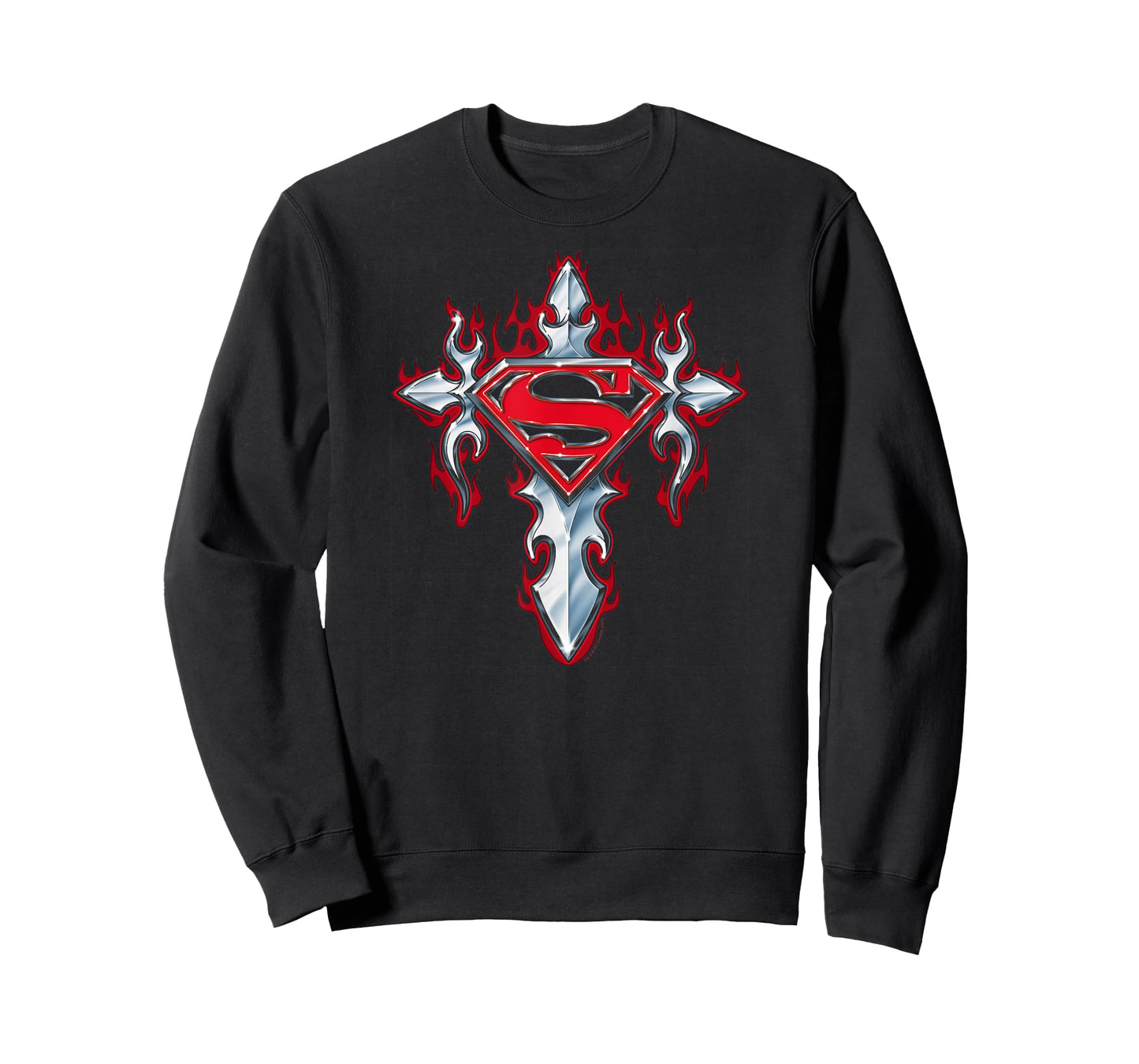 Superman Gothic Steel Logo T-Shirt