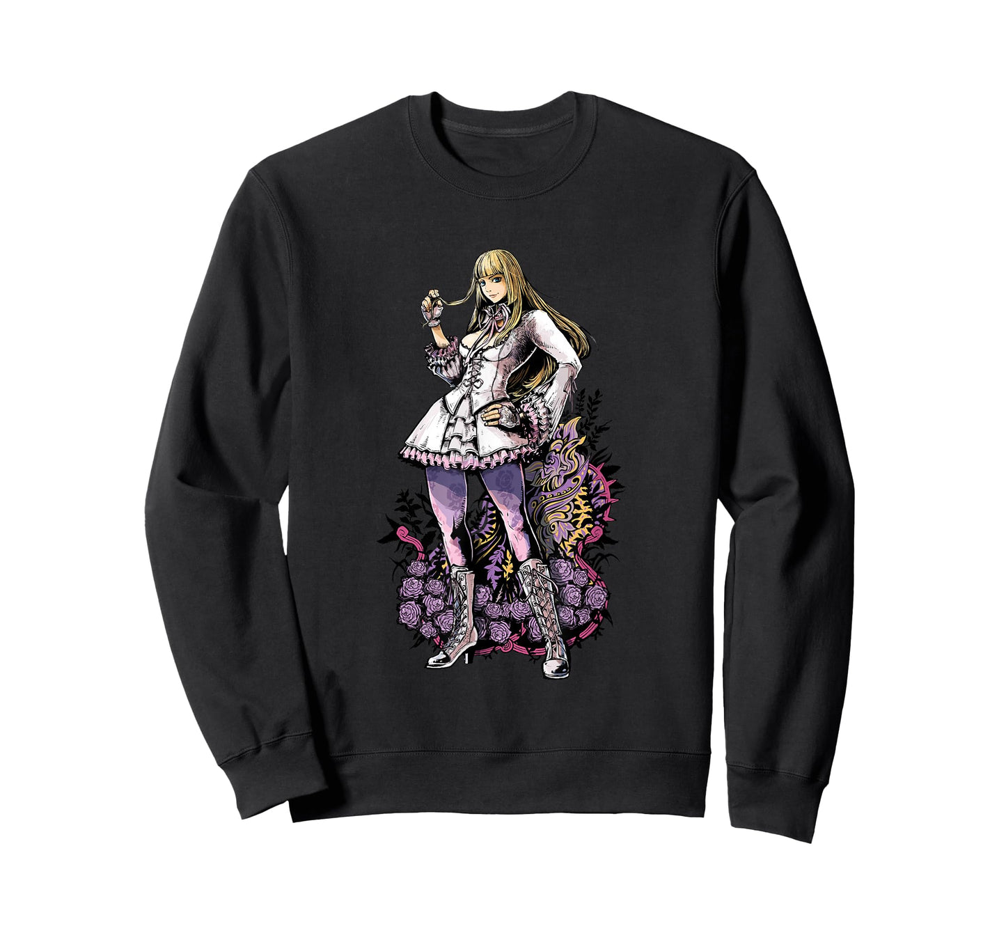 Bandai Namco Entertainment Inc. TEKKEN7 LILI 002 T-Shirt, Small, Black