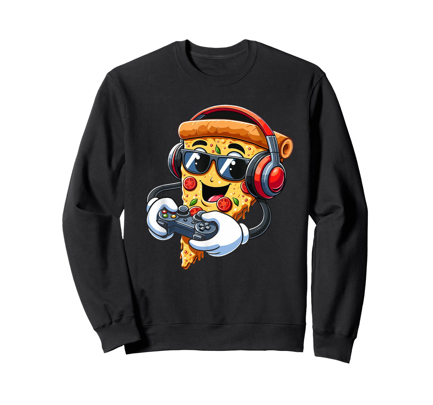 Gamer Pizza Video Gaming Boy Enthusiast Gamer Teen T-Shirt