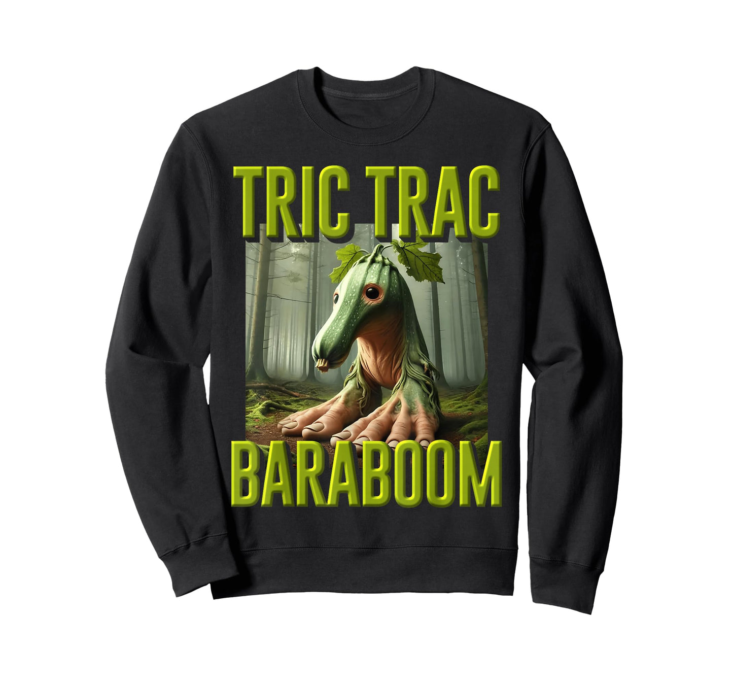 Tric Trac Baraboom Hilarious Meme Brainrot Italian Kids Joke T-Shirt