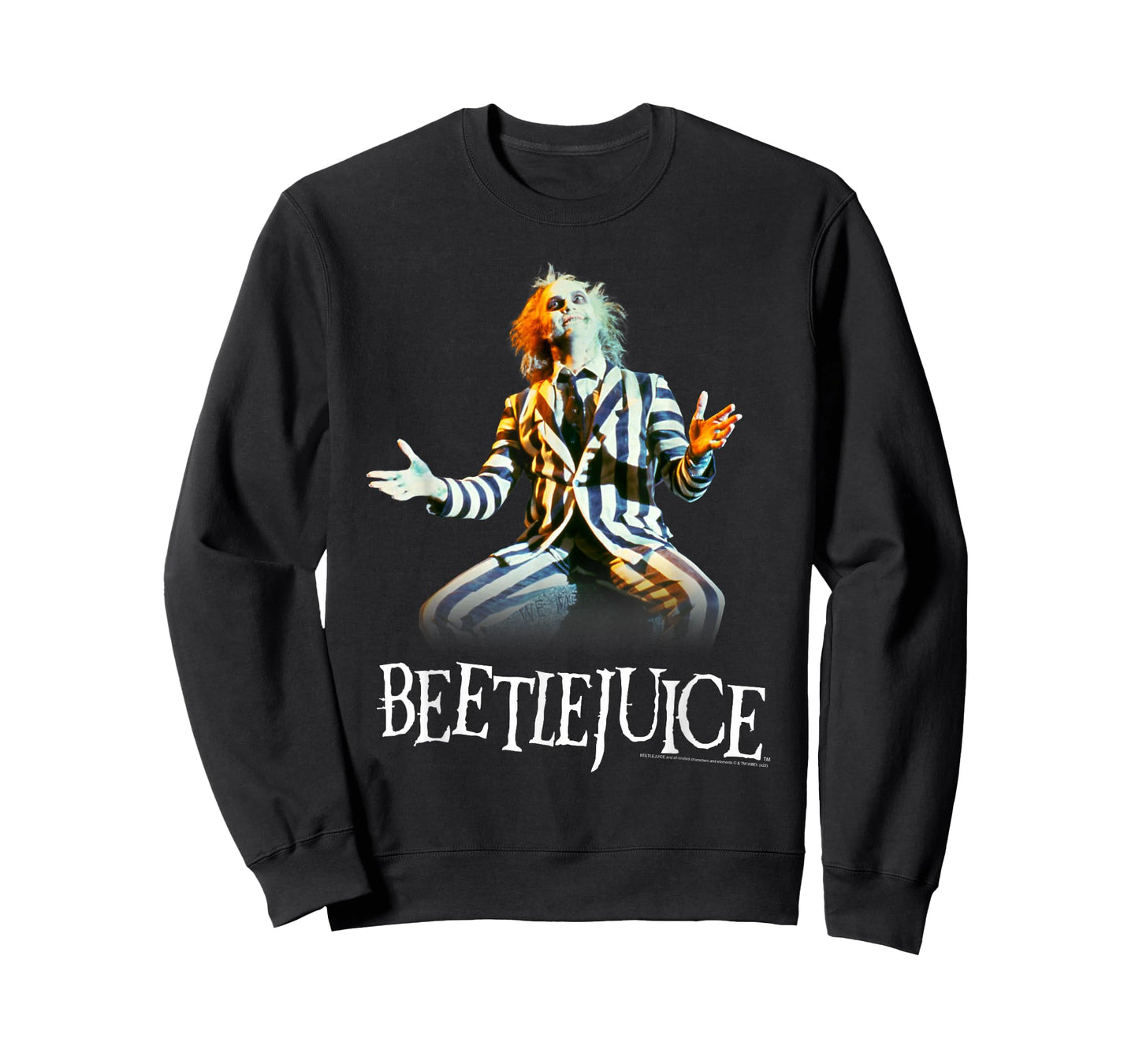 Beetlejuice Sitting Beetlejuice Portrait Movie T-Shirt