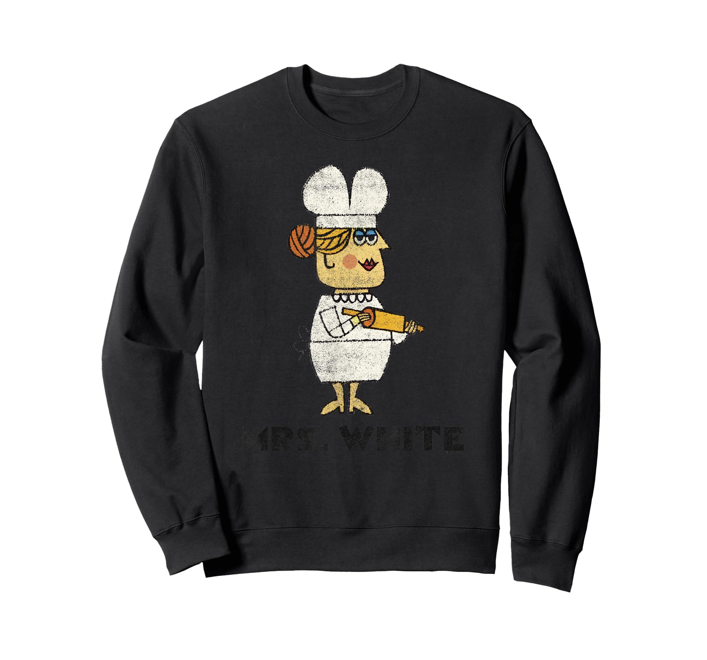 Clue Retro Mrs. White Portrait T-Shirt