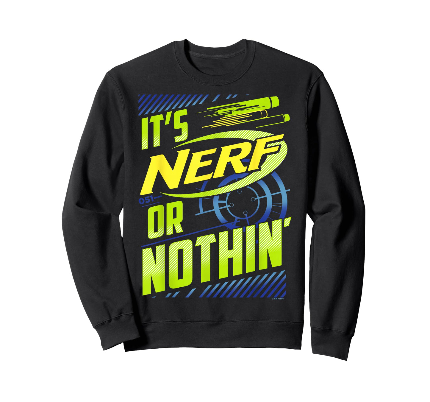 Nerf It's Nerf Or Nothin' Retro Bold Logo T-Shirt