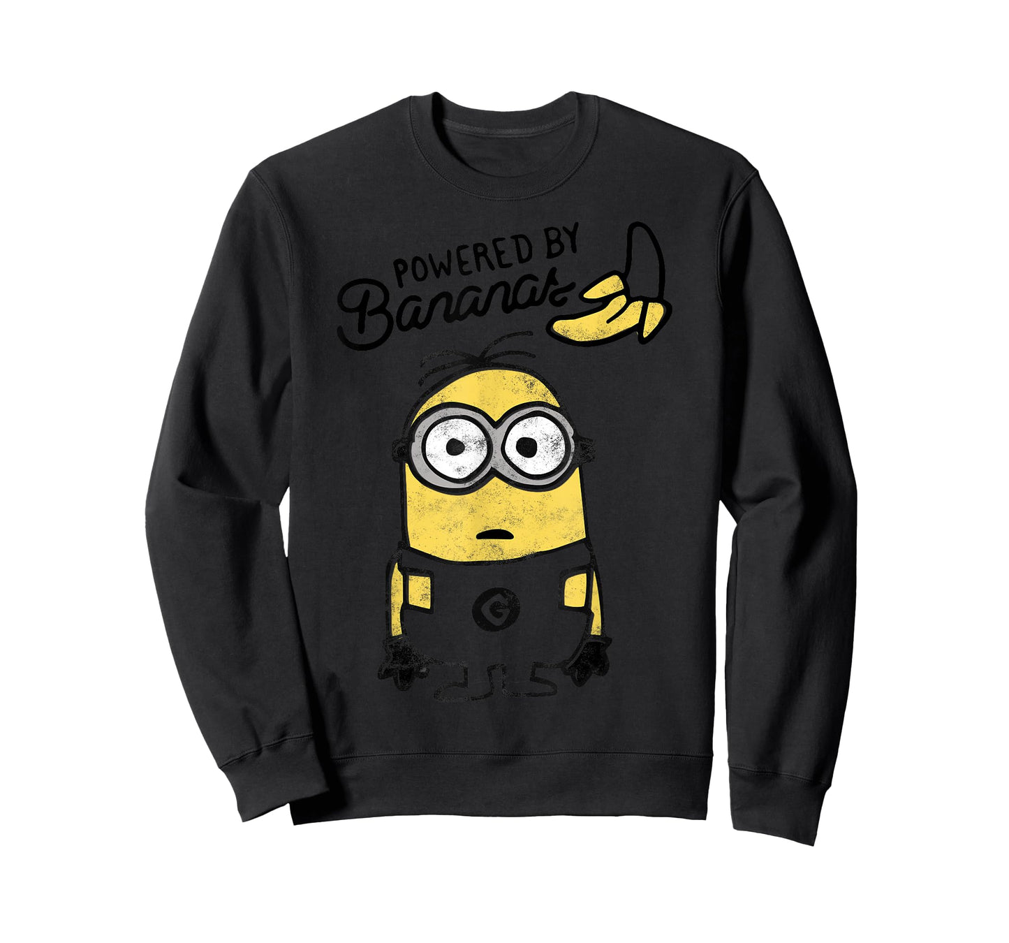 Despicable Me Minions Powered by Bananas Graphic T-Shirt T-Shirt