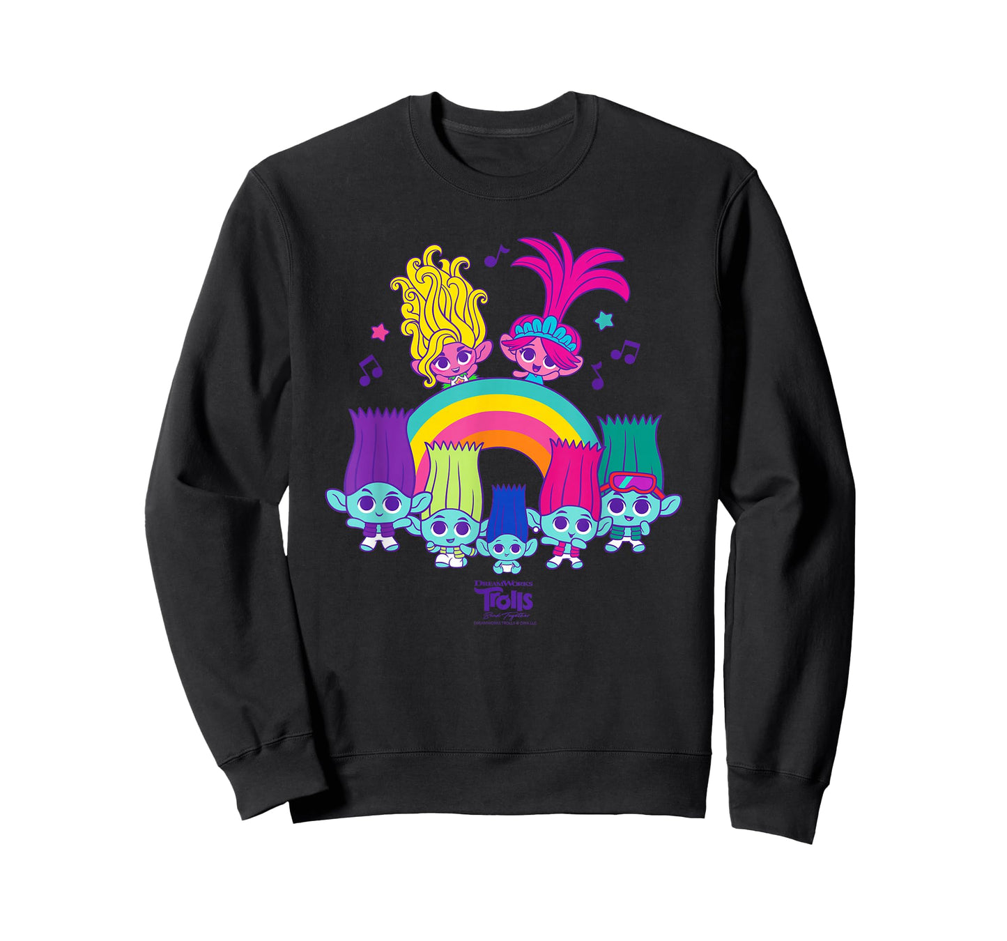 DreamWorks Trolls Band Together BroZone Poppy Viva Rainbow T-Shirt