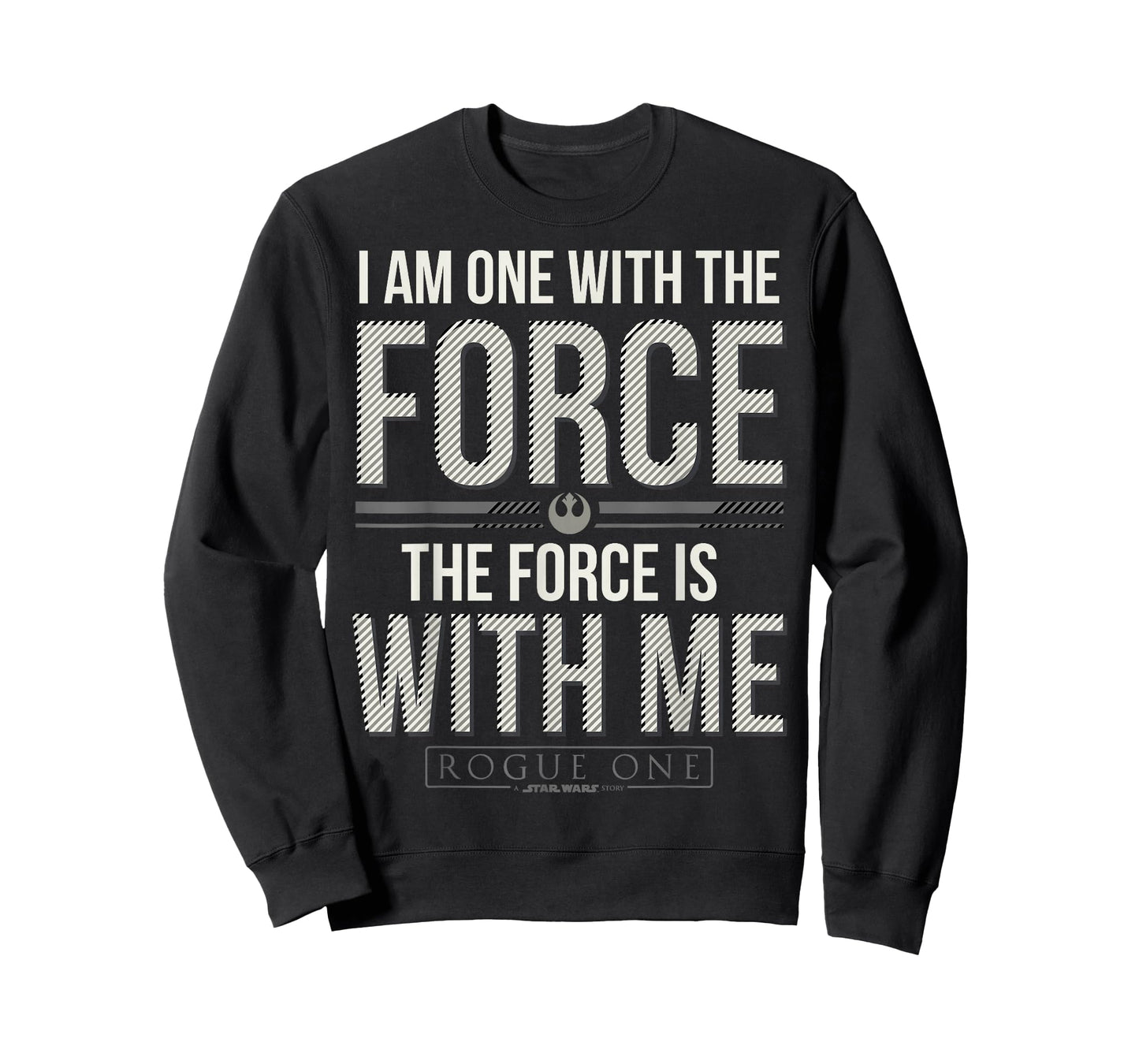 Star Wars Rogue One I Am One With The Force Quote T-Shirt