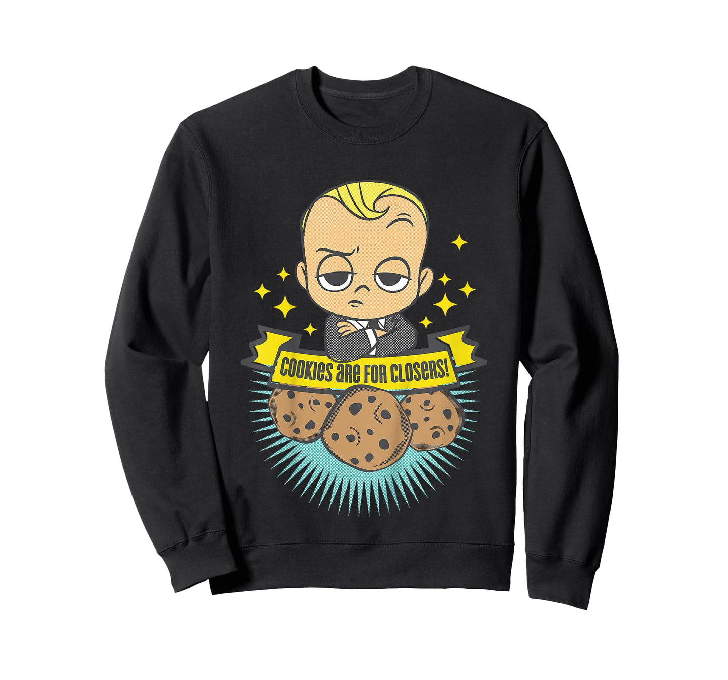Kids DreamWorks The Boss Baby Cookies are for Closers T-Shirt