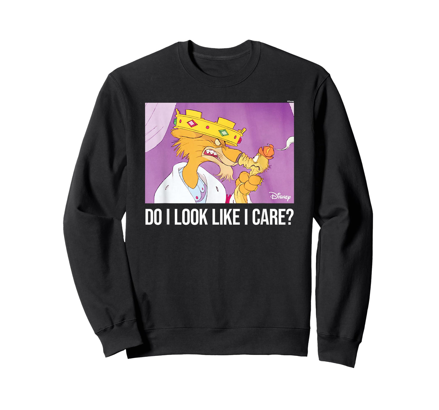 Robin Hood - Prince John Sir Hiss Does It Look Like I Care? T-Shirt