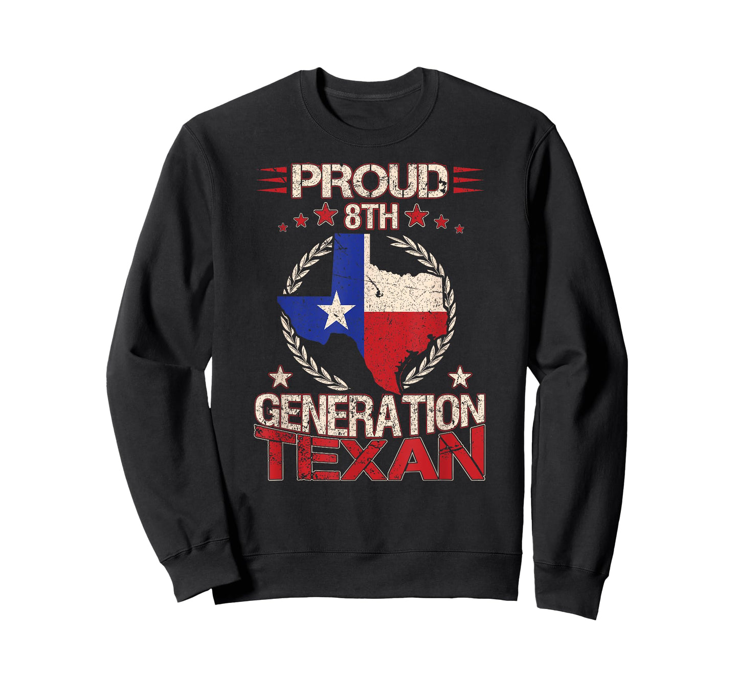 Texas Proud 8th Generation Texan Native Lone Star State T-Shirt