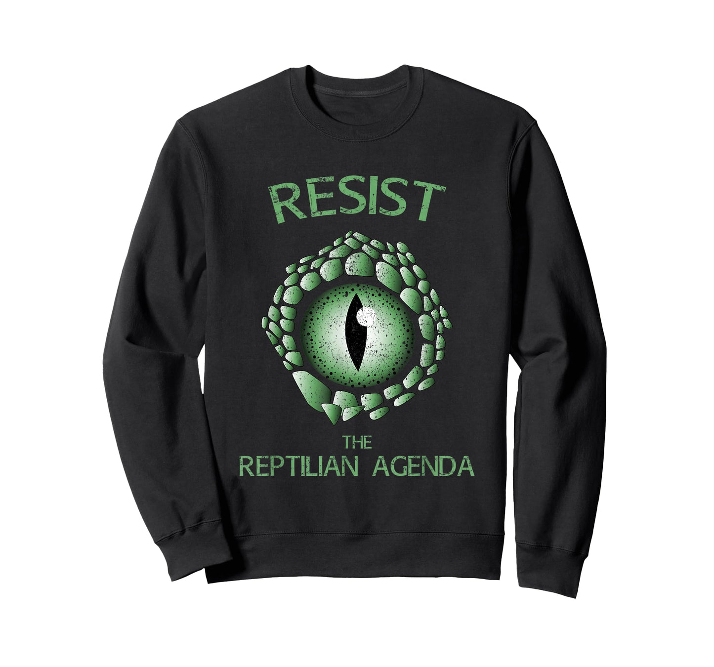 Resist the Reptile Agenda Conspiracy Theory T-Shirt