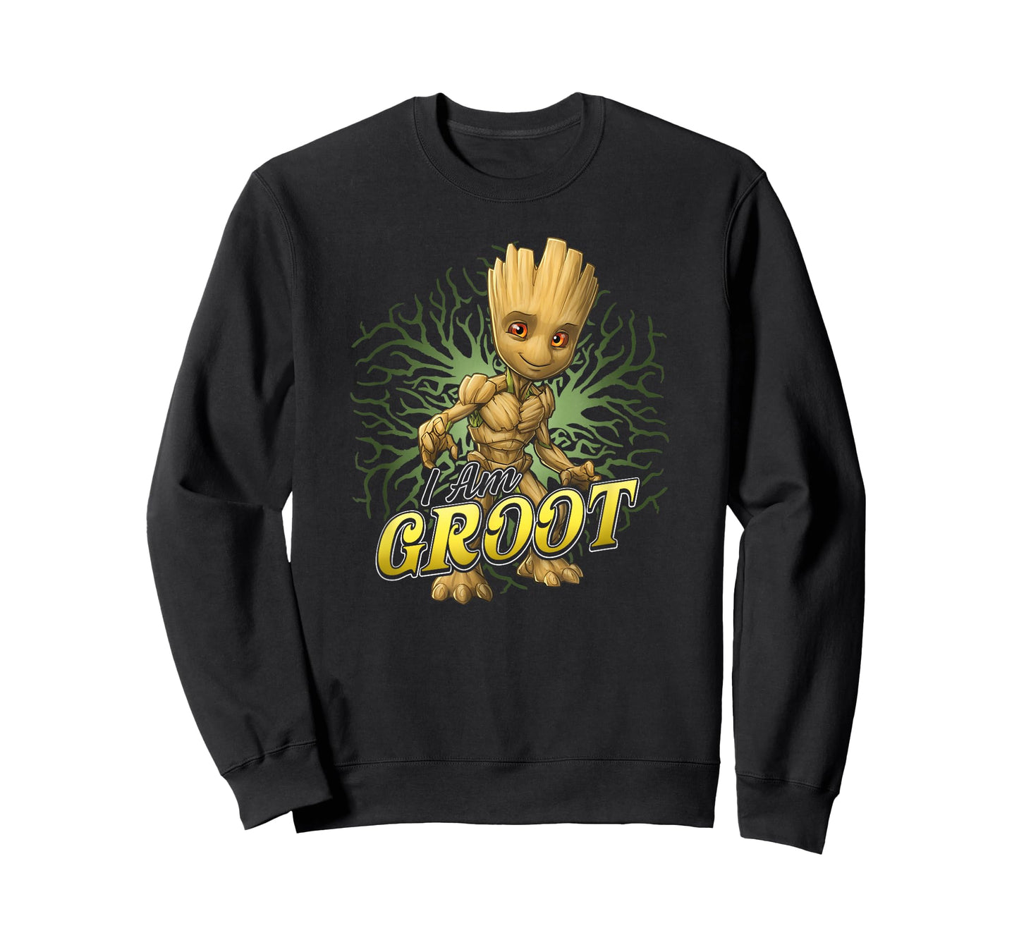 Marvel Guardians Of The Galaxy I Am Baby Groot Roots Poster T-Shirt