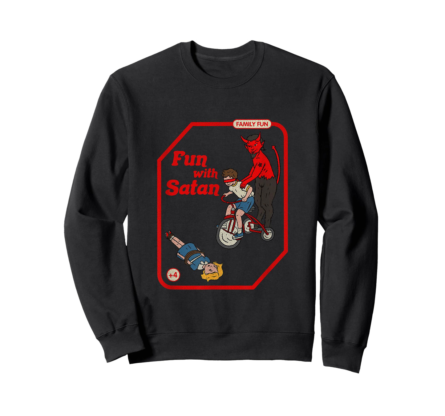 Fun With Satan Vintage Childgame Horror Goth Punk Premium T-Shirt