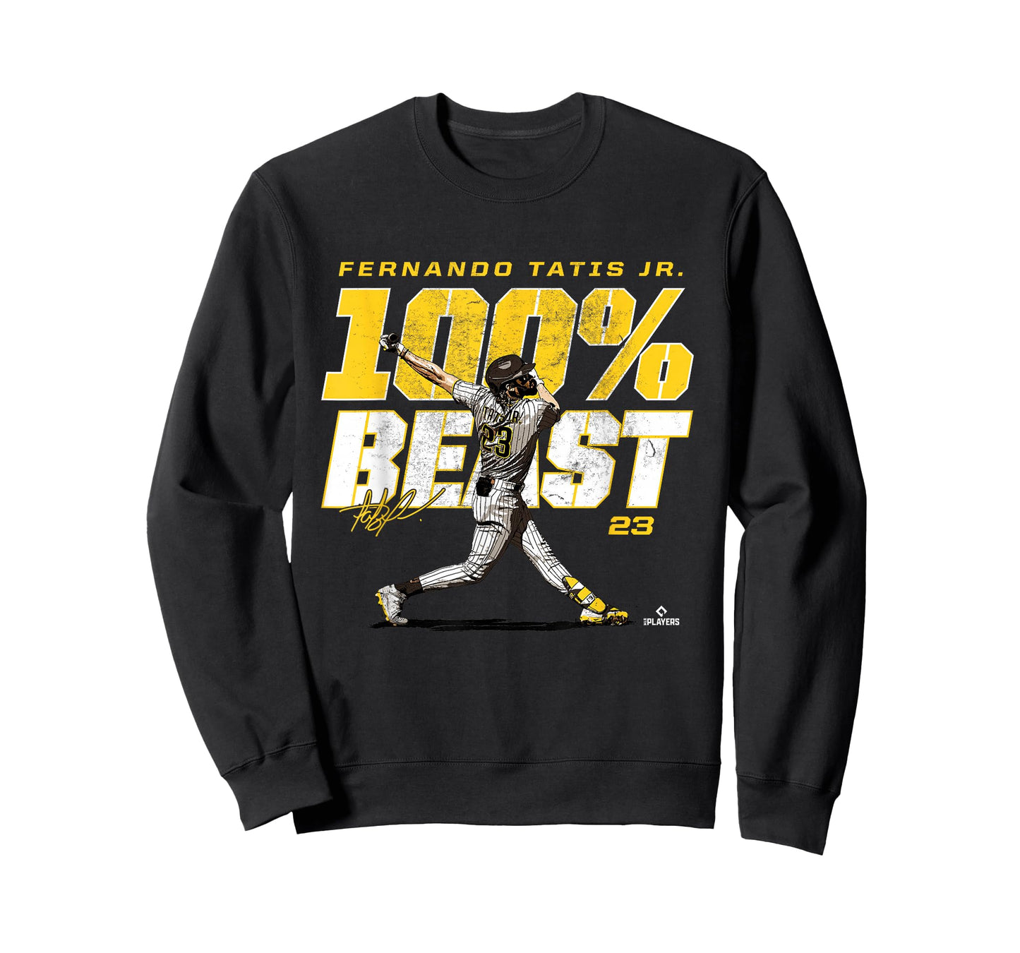 100 Percent Beast Fernando Tatis Jr San Diego MLBPA T-Shirt