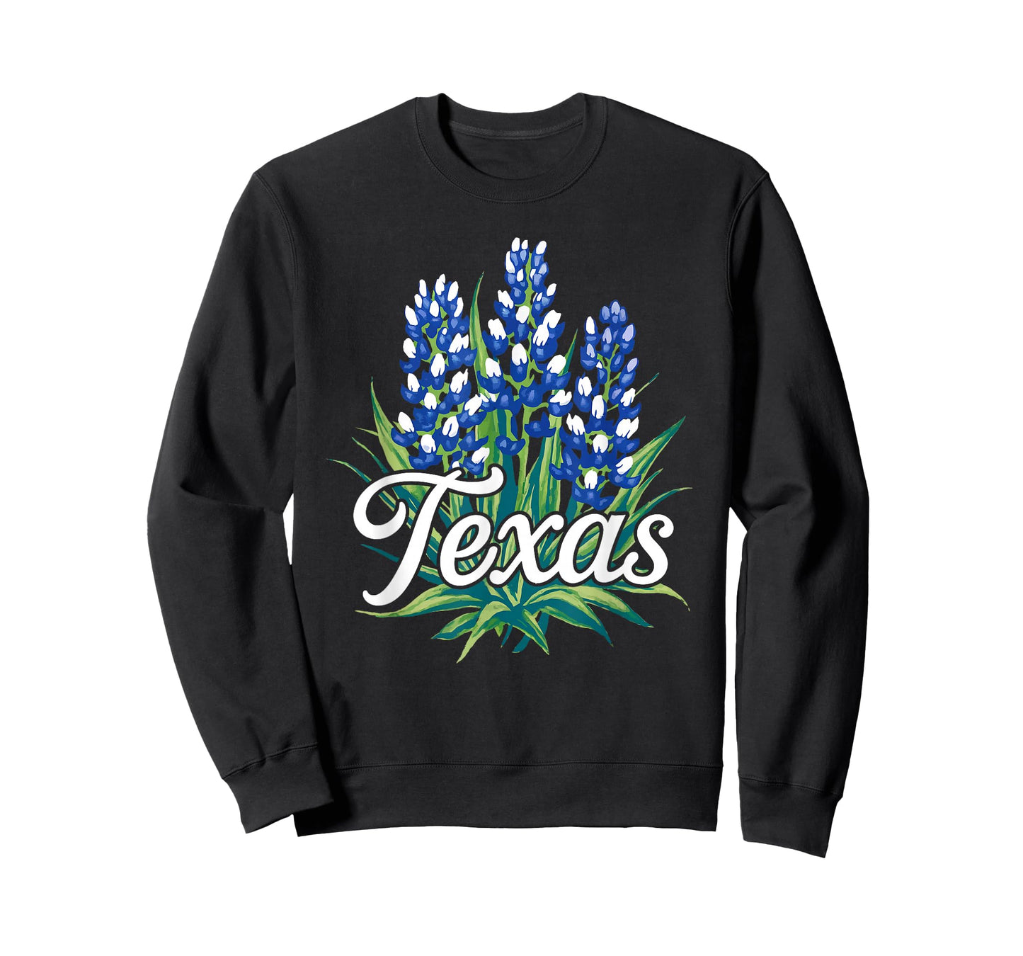 Texas Bluebonnet Floral Graphic T-Shirt