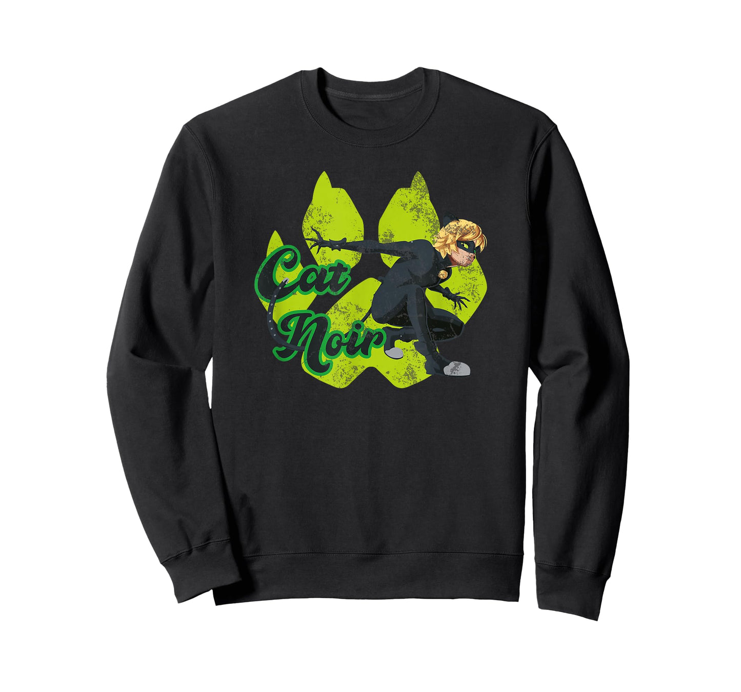 Miraculous Ladybug Vintage Collection with Cat Noir paw T-Shirt