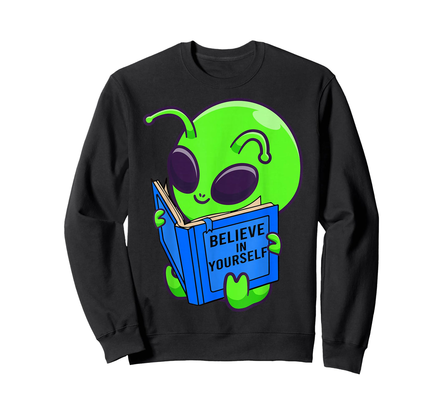 Alien Ufo Space Aliens Believe in Yourself Gifts Men, Women T-Shirt