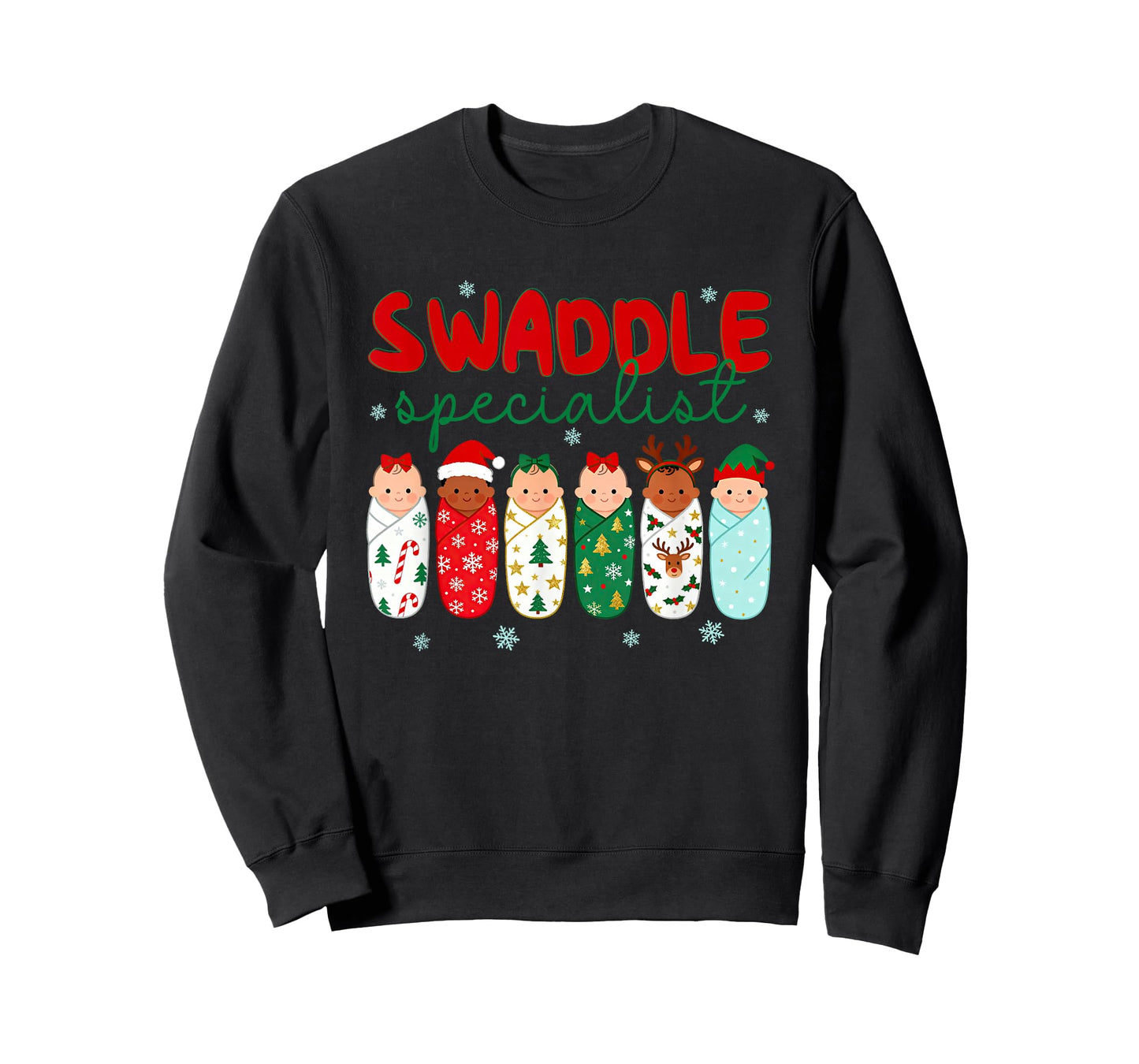 Swaddle Specialist NICU Nursing Labpr and Delivery Nurse T-Shirt