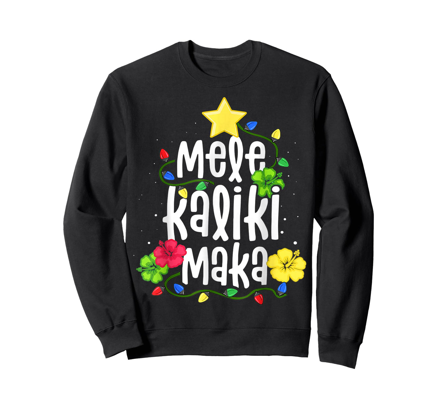 Mele Kalikimaka for Women Hawaiian Hawaii Christmas T-Shirt