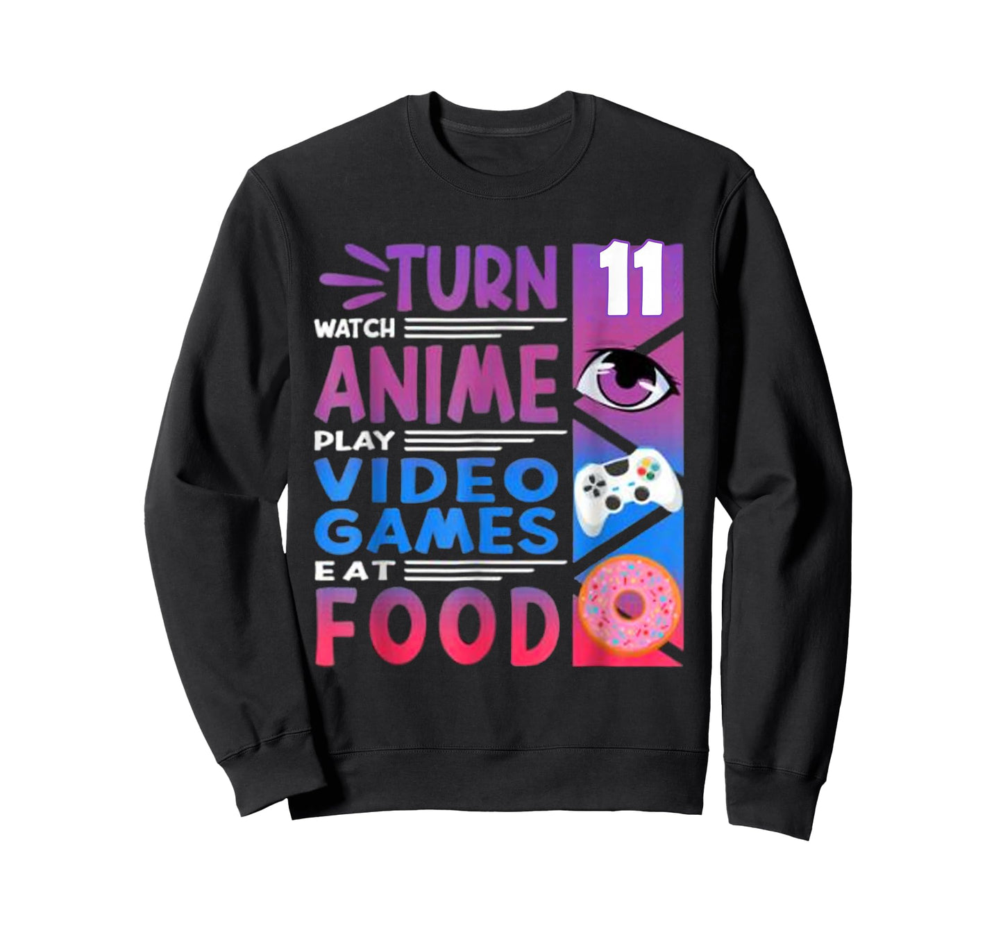 11th Birthday Anime Gamer T-Shirt