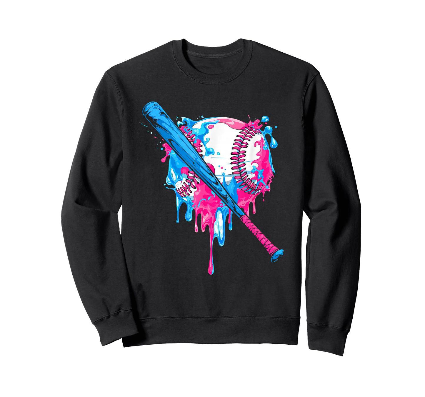Respect The Drip Boys Ice Cream Drip Youth Baseball Drip T-Shirt