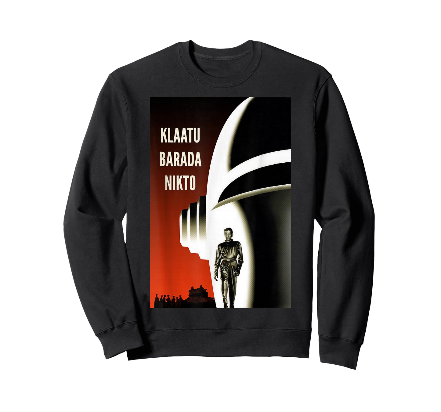 Klaatu Barada Nikto Gort Robot SiFi T-Shirt