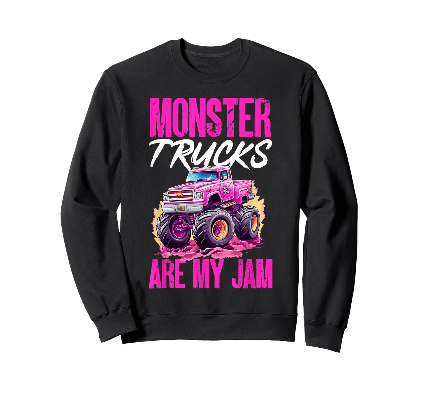 Monster Truck Toddler Girl Monster Trucks Are My Jam T-Shirt