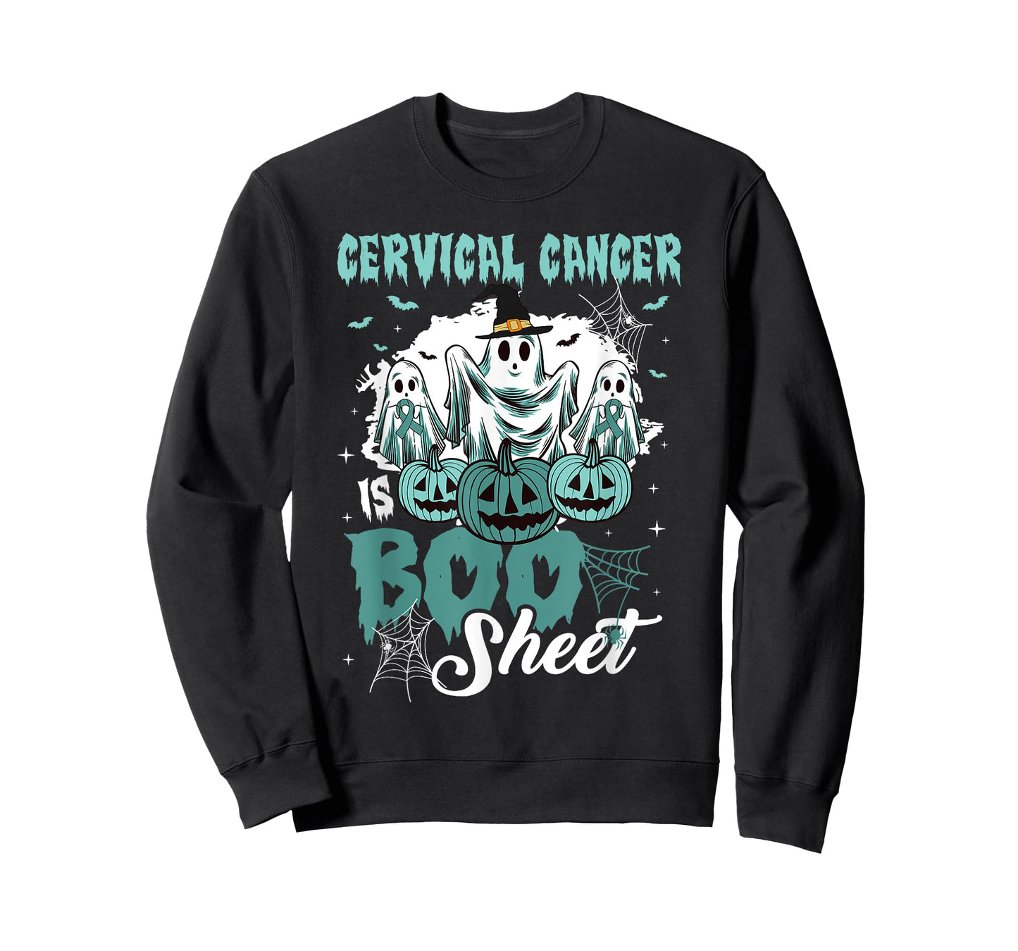 Cervical Cancer Is Boo Sheet Cervical Cancer Warrior T-Shirt
