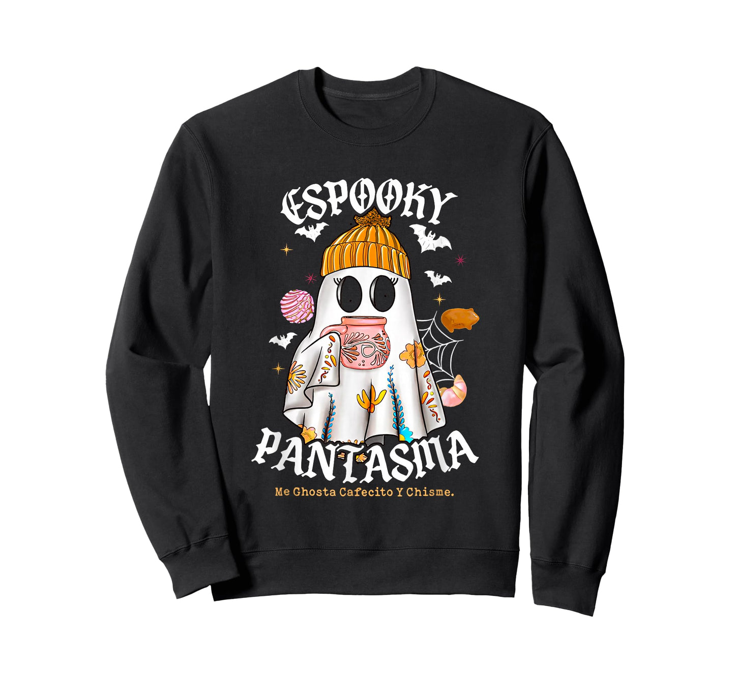 Espooky Pantasma Me Ghosta Cafecito Y Chisme T-Shirt