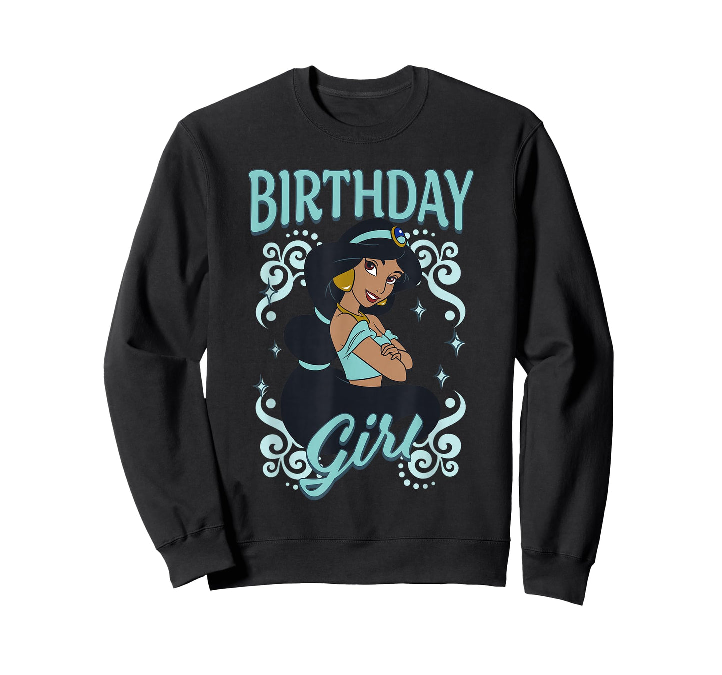 Disney Aladdin Birthday Girl Princess Jasmine Chest Portrait T-Shirt