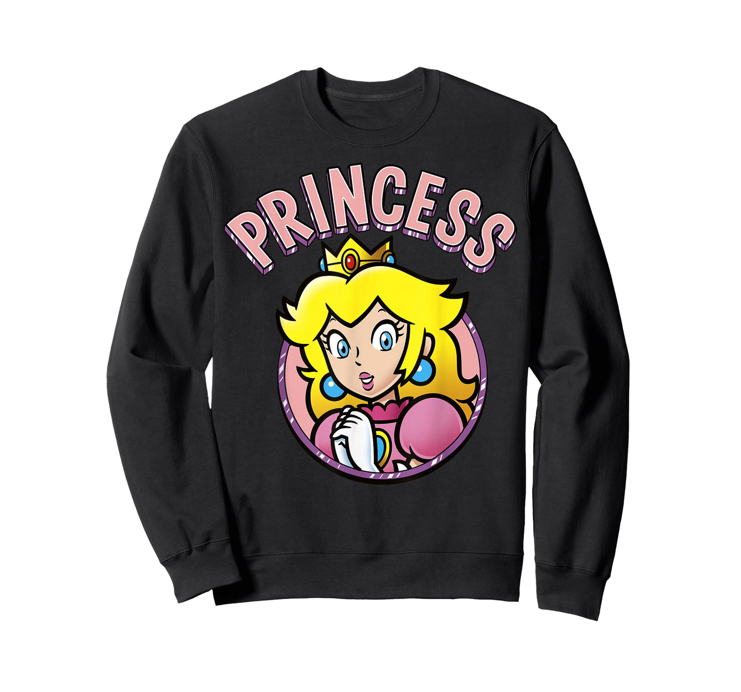 Super Mario Peach The Princess Portrait T-Shirt