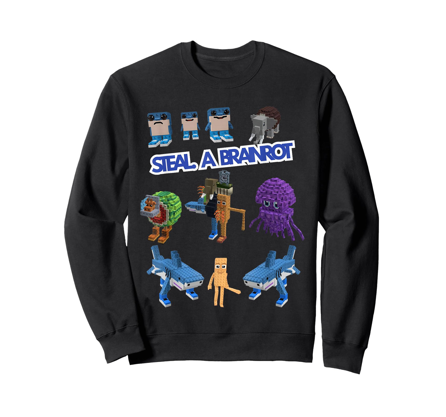 Steal a Brain Rot Fan Merch T-Shirt