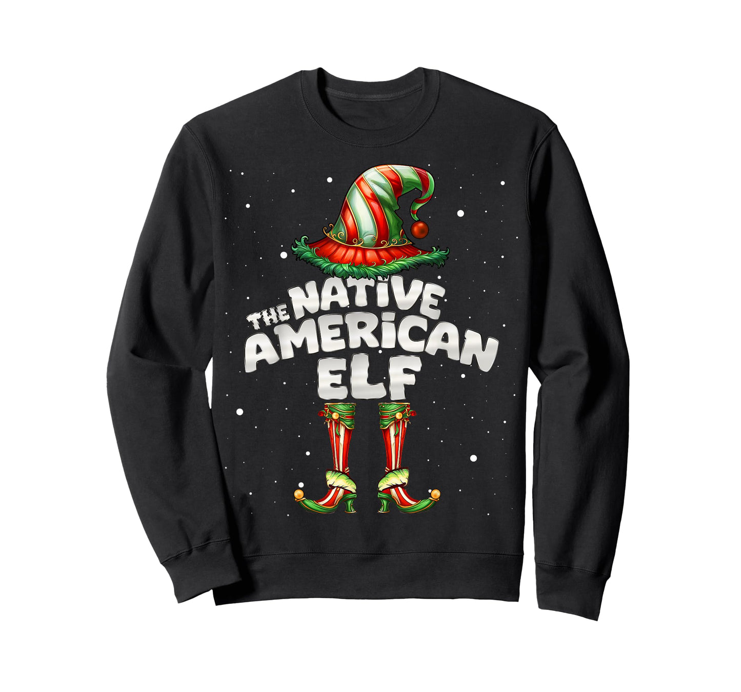 I'm The Native American Elf Family Matching Group Christmas T-Shirt