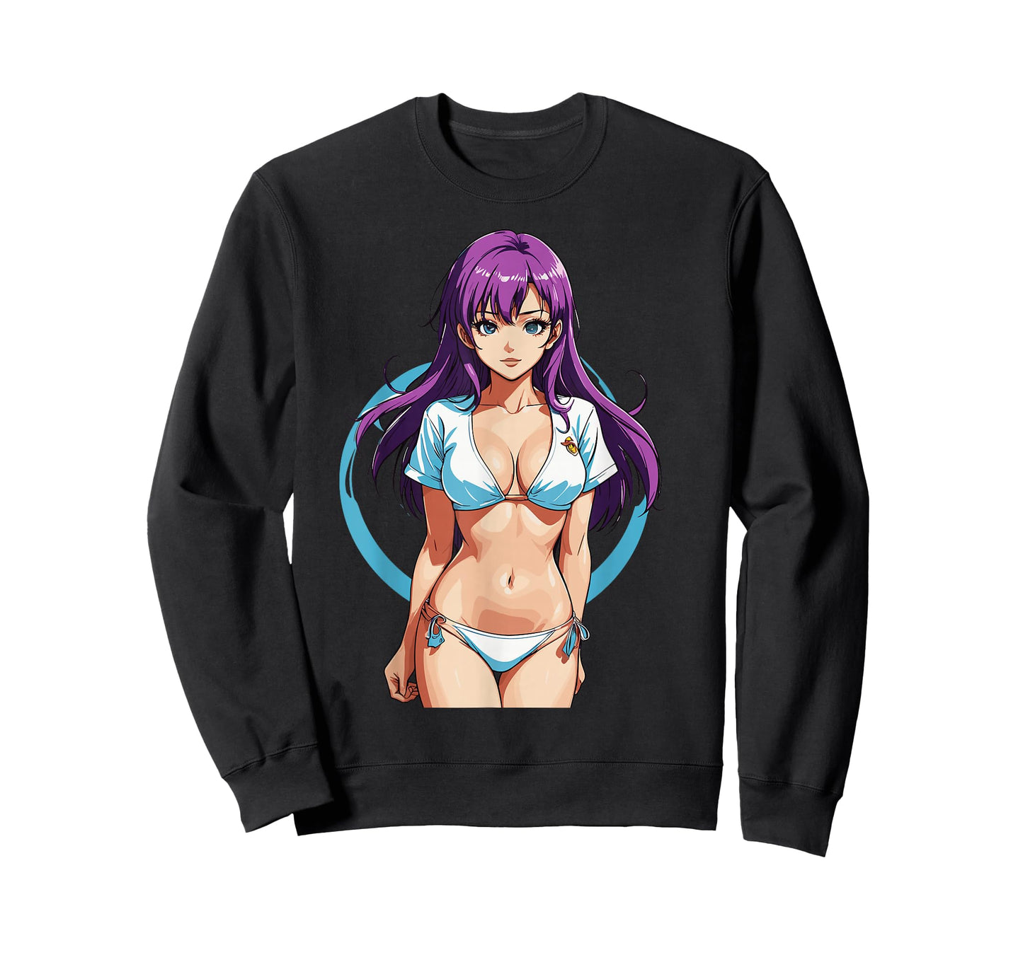 Sexy Waifu Sport Beach Anime Girl Japanese T-Shirt