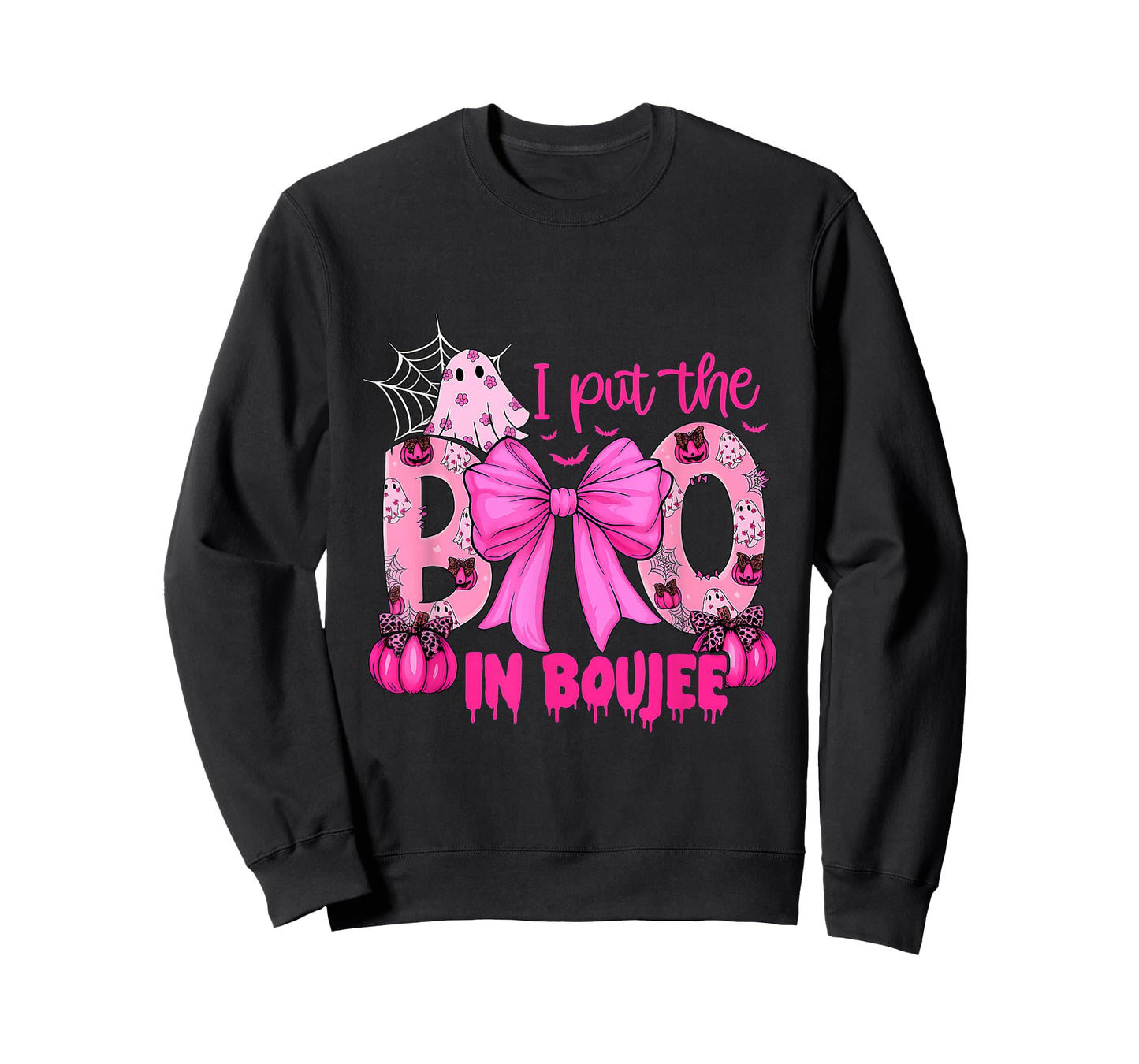 Spooky Season Halloween Ghost I Put Boo in Boujee Halloween T-Shirt