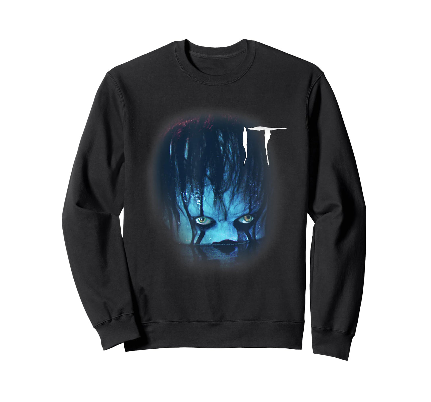 IT Movie IT Pennywise in Water T-Shirt, Black