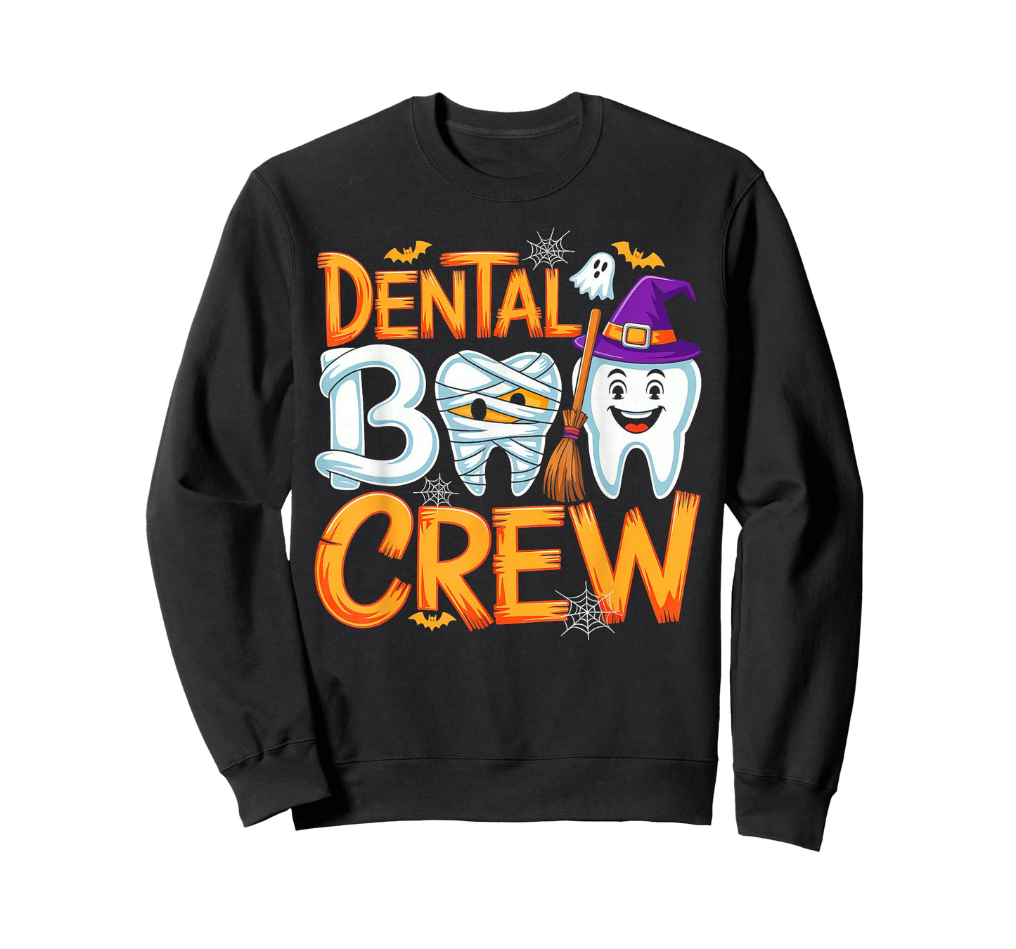 Halloween Dental Boo Crew Dentist Costume Teeth Women Men T-Shirt