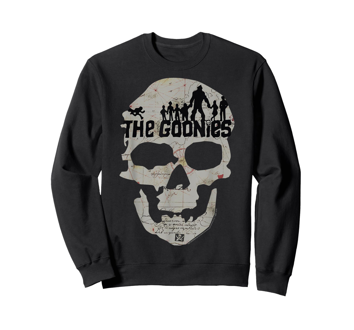 The Goonies Skeleton Map Poster T-Shirt